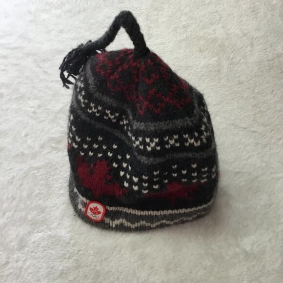 bay Canada Olympics Wool Toque Youth OS - Picture 2 of 5